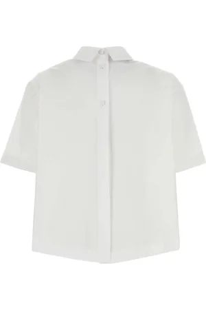 Gucci Camicia Cropped In Cotone