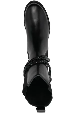 RENE CAOVILLA Biker Cleo In Pelle
