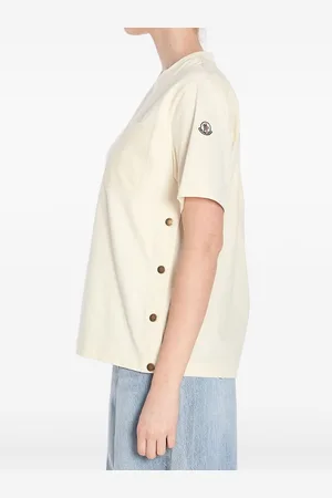 Moncler T-shirt In Cotone Con Logo