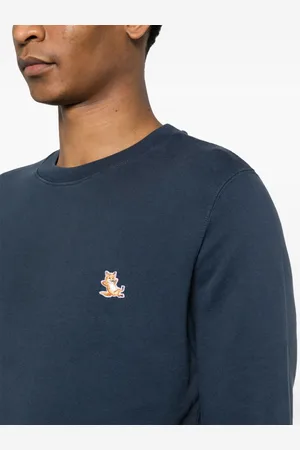 Maison Kitsuné Felpa Chillax Patch In Cotone