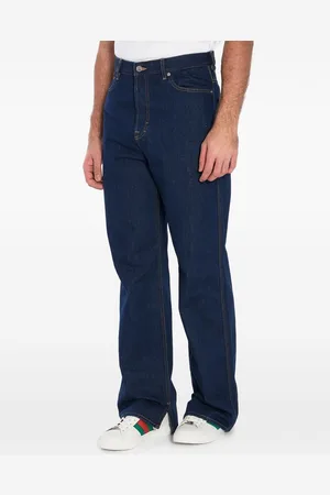 Gucci Jeans Denim In Cotone