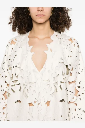 FORTE FORTE Bomber Ricamato In Pelle Vegan
