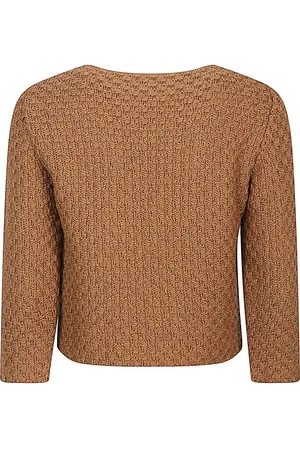 Base London Maglia Girocollo In Cotone Lino