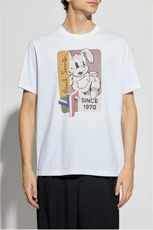 Paul Smith T-shirt 1970 Bunny In Cotone