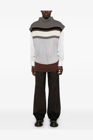 Marni Pantalone In Lana Bicolore