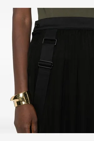Max Mara Gonna Lunga In Chiffon Di Seta