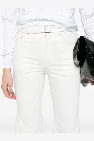 SACAI Jeans A Zampa In Denim