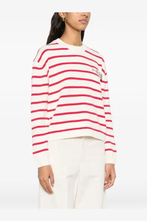 SEMICOUTURE Maglia Rita In Cotone Rigata