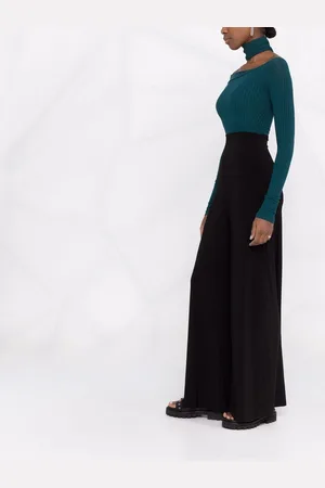 Norma Kamali Pantalone A Gamba Larga