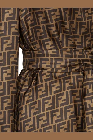 Fendi Abito Ff In Seta