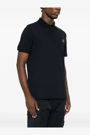 Stone Island Polo In Cotone Con Logo
