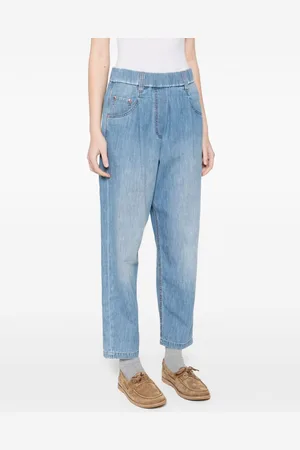 Brunello Cucinelli Jeans Denim In Cotone