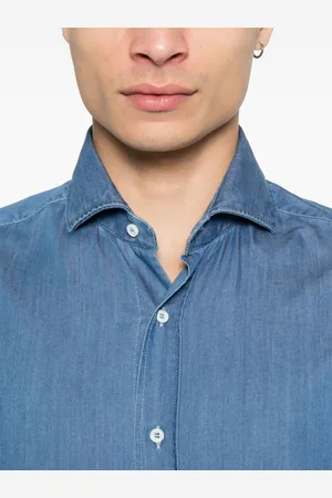 Brunello Cucinelli Camicia In Cotone