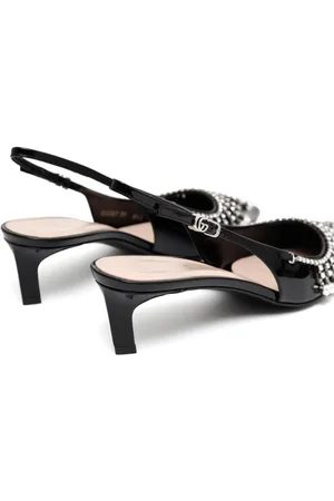 Gucci Decolleté In Vernice Con Cristalli