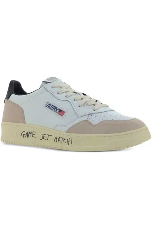 Autry Sneaker Medalist Low In Pelle E Camoscio