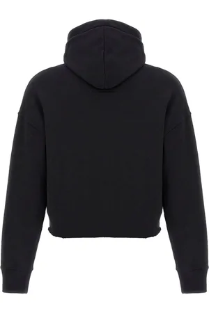 Givenchy Felpa Cropped In Cotone