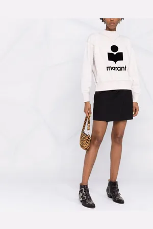 Marant Etoile Felpa Moby In Cotone Con Logo