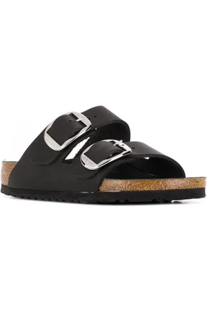 Birkenstock Sandalo Arizona Big Buckle In Pelle Oiled
