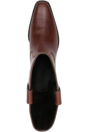 Tory Burch Stivaletto City Western In Pelle