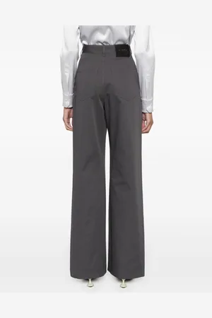 Loewe Pantalone A Vita Alta In Cotone