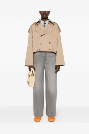 Loewe Jeans In Denim A Vita Alta