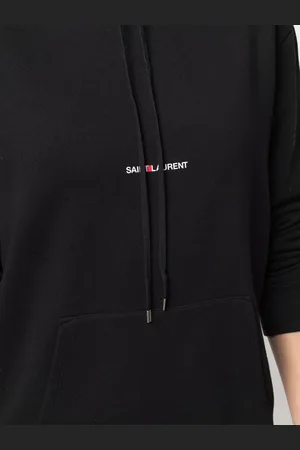 Saint Laurent Felpa In Cotone Con Logo