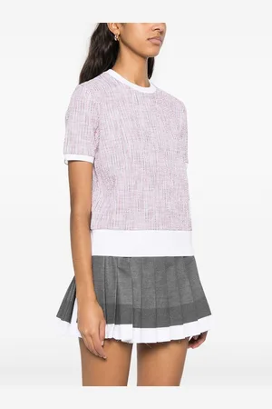 Thom Browne T-shirt Rwb In Cotone