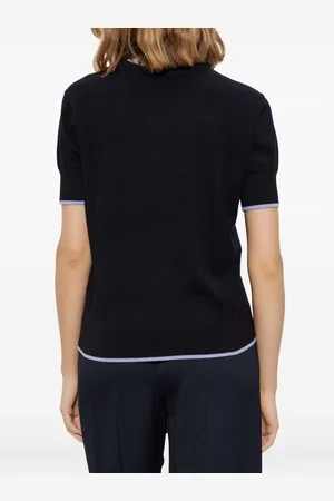 Emporio Armani Maglia In Cotone Con Logo Allover