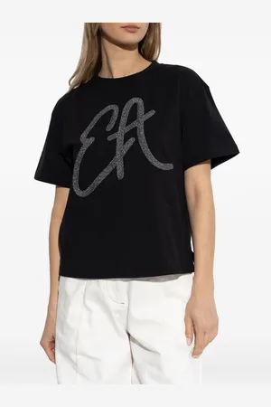 Emporio Armani T-shirt In Cotone Con Logo