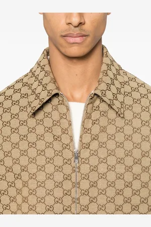 Gucci Camicia Gg Supreme In Canvas