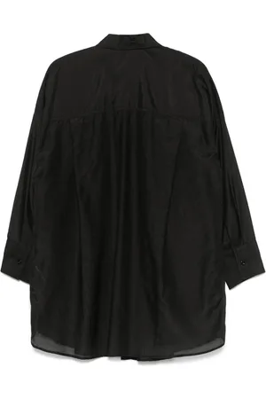 SEMICOUTURE Camicia Angelica In Cotone Seta