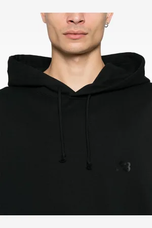Y-3 Felpa In Cotone Con Logo