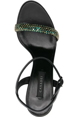 Casadei Sandalo Con Tacco In Pelle