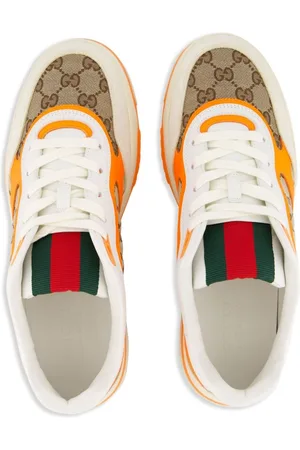 Gucci Sneaker Re-web In Pelle