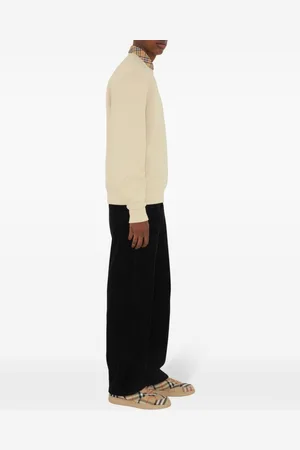 Burberry Felpa In Cotone