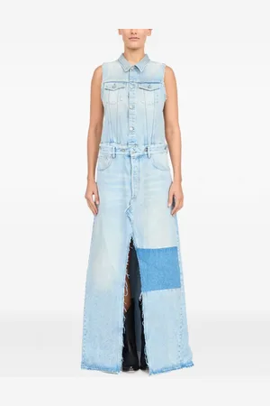Maison Margiela Abito Lungo In Denim