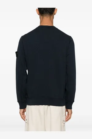 Stone Island Felpa In Cotone Con Logo