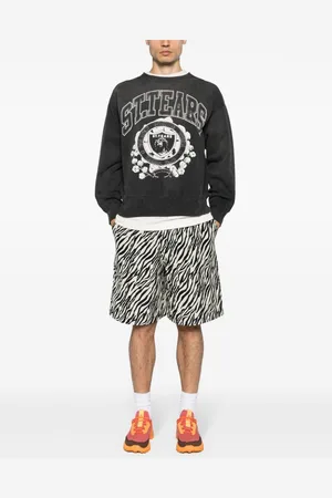 SAINT MXXXXXX Felpa In Cotone Con Logo