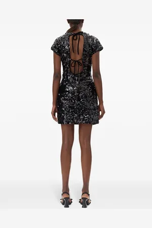 Ganni Mini Abito Con Paillettes