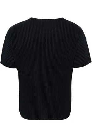Issey Miyake T-shirt Plissettata