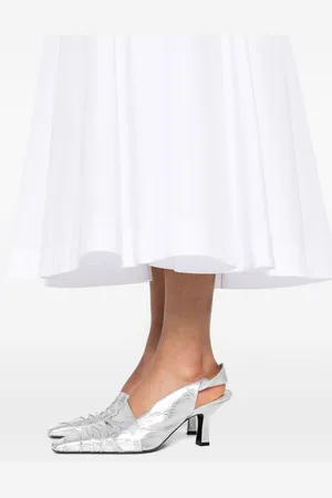 Sportmax Abito Midi In Cotone