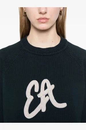 Emporio Armani Felpa In Misto Cotone Con Logo