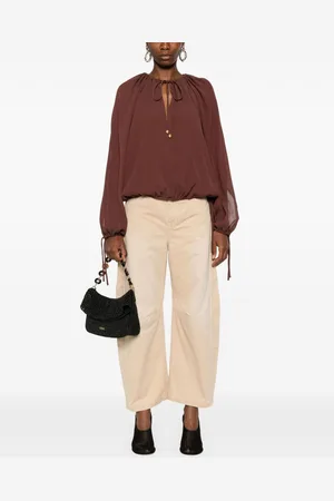 Loewe Jeans Barrel In Cotone