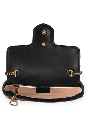 Gucci Mini Borsa Gg Marmont In Pelle
