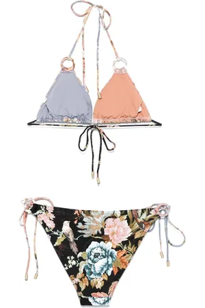 ZIMMERMANN Bikini Tallow Stampato