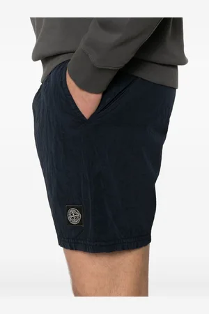 Stone Island Costume Da Bagno Con Logo