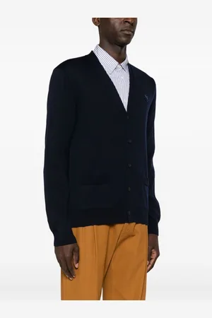 Maison Kitsuné Cardigan Bold Fox Head In Lana