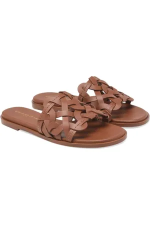 Gianvito Rossi Sandalo Amalfi In Pelle