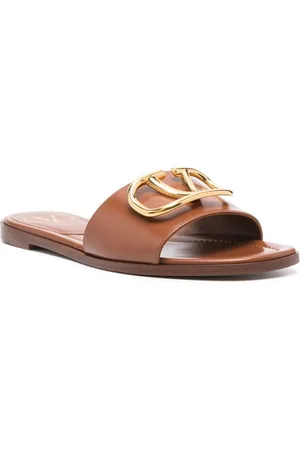 VALENTINO GARAVANI Sandalo Vlogo Signature In Pelle