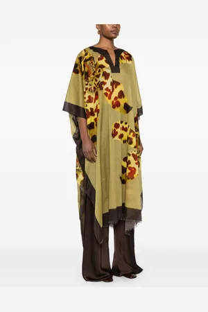 DRIES VAN NOTEN Caftano Stampato